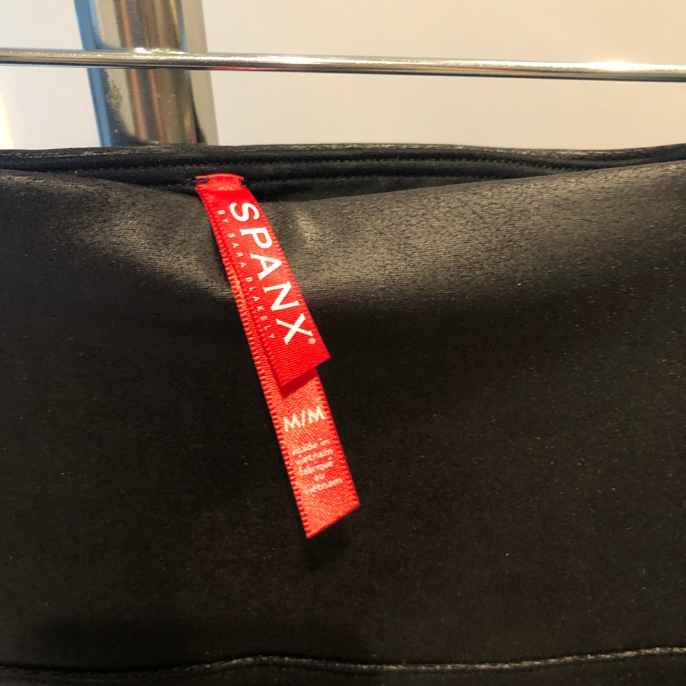 Spanx faux leather leggings